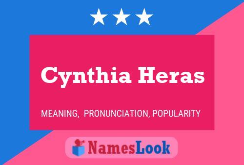 Постер имени Cynthia Heras