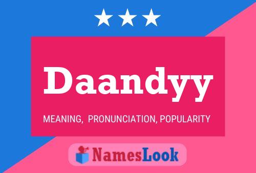 Постер имени Daandyy