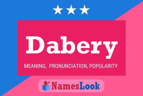 Постер имени Dabery