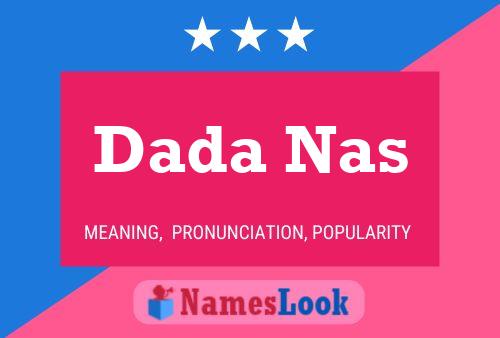 Постер имени Dada Nas