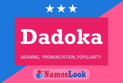 Постер имени Dadoka