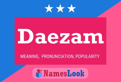 Постер имени Daezam