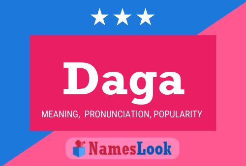 Постер имени Daga