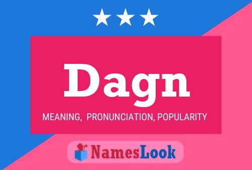 Постер имени Dagn