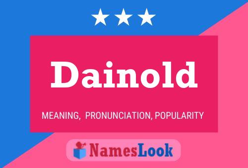 Постер имени Dainold