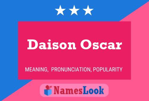 Постер имени Daison Oscar