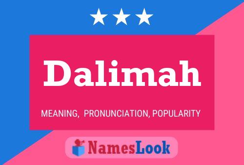 Постер имени Dalimah