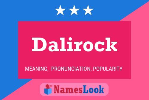 Постер имени Dalirock