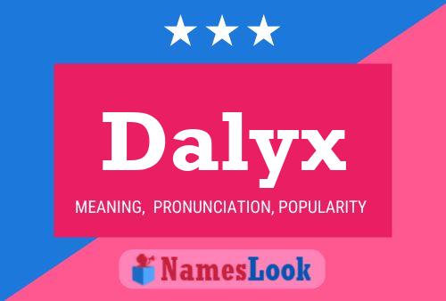 Постер имени Dalyx