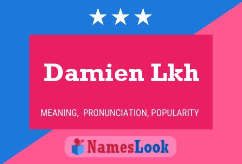 Постер имени Damien Lkh