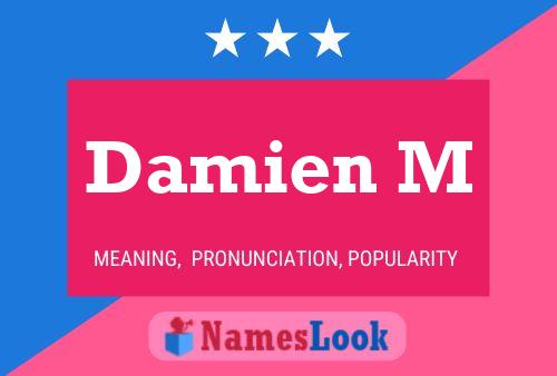 Постер имени Damien M