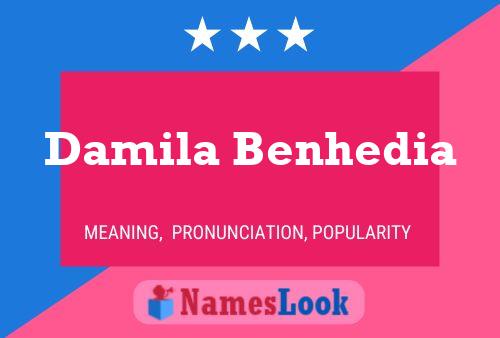 Постер имени Damila Benhedia