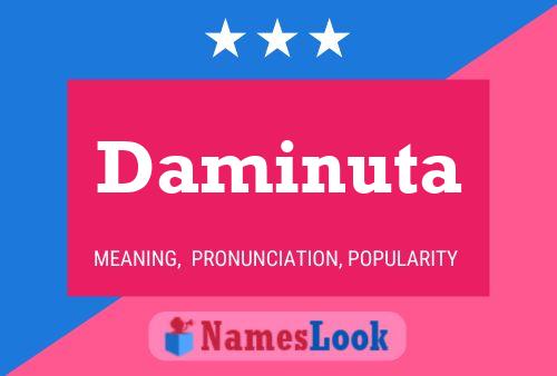 Постер имени Daminuta