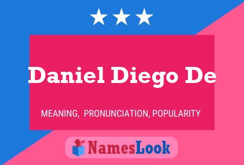 Постер имени Daniel Diego De