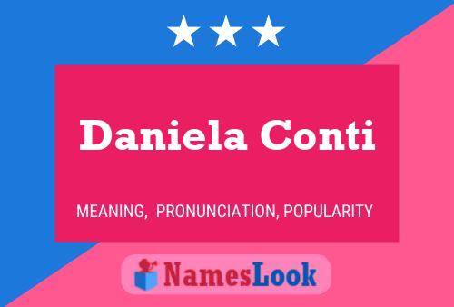 Постер имени Daniela Conti