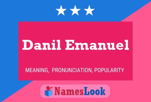 Постер имени Danil Emanuel