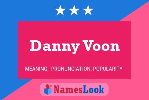 Постер имени Danny Voon