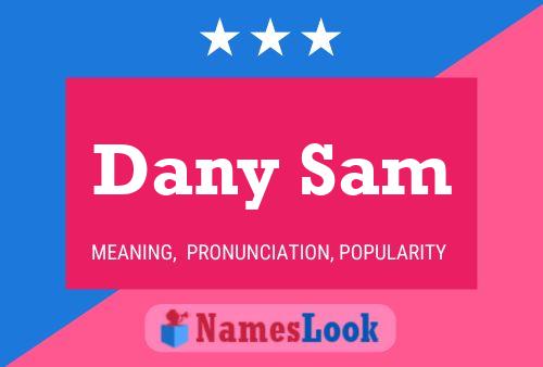 Постер имени Dany Sam