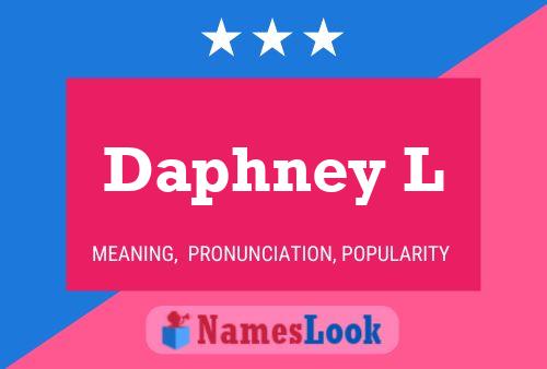 Постер имени Daphney L