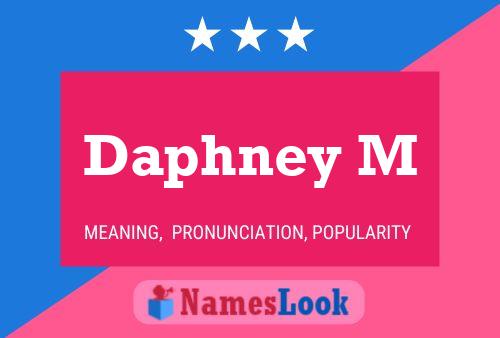 Постер имени Daphney M