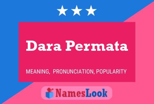 Постер имени Dara Permata