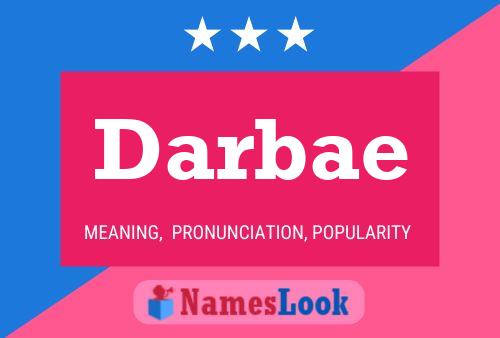 Постер имени Darbae