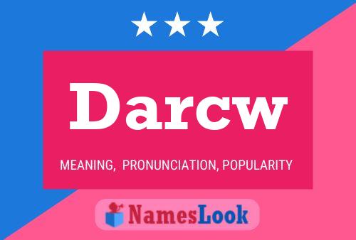 Постер имени Darcw