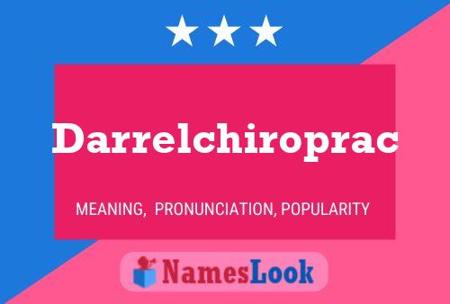 Постер имени Darrelchiroprac