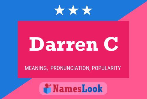 Постер имени Darren C