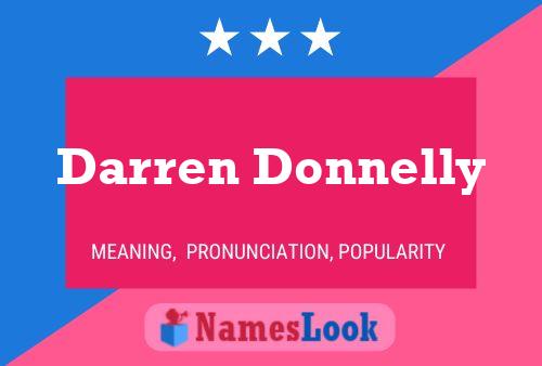 Постер имени Darren Donnelly