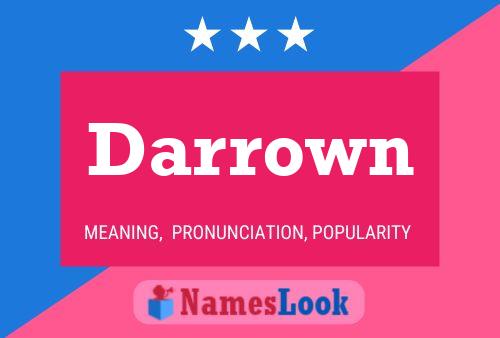 Постер имени Darrown