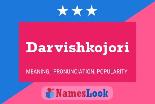 Постер имени Darvishkojori