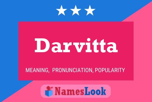 Постер имени Darvitta