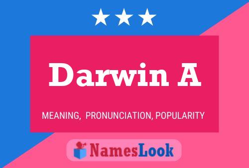 Постер имени Darwin A