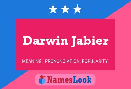 Постер имени Darwin Jabier