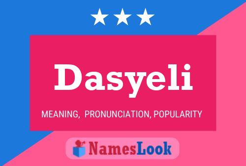 Постер имени Dasyeli