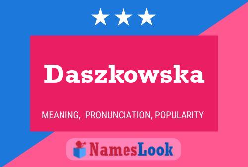 Постер имени Daszkowska