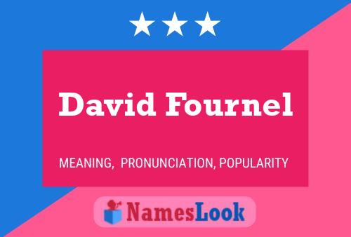 Постер имени David Fournel