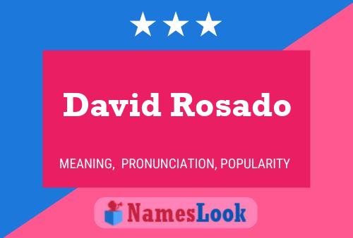 Постер имени David Rosado