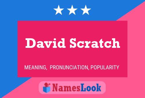 Постер имени David Scratch