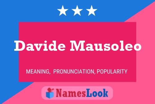 Постер имени Davide Mausoleo