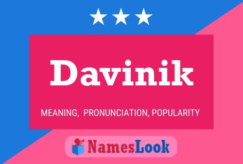 Постер имени Davinik