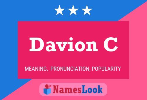 Постер имени Davion C