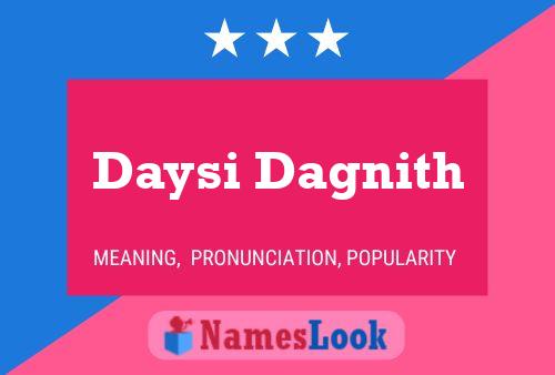 Постер имени Daysi Dagnith