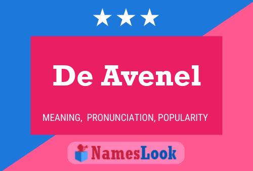 Постер имени De Avenel