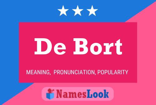 Постер имени De Bort