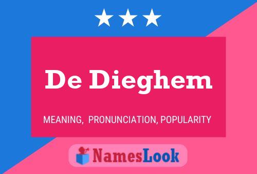 Постер имени De Dieghem