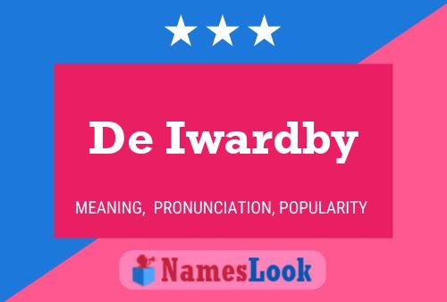 Постер имени De Iwardby