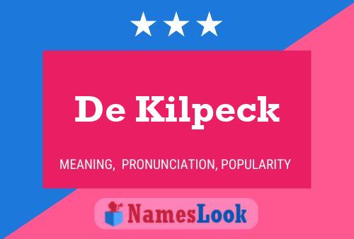 Постер имени De Kilpeck