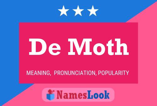 Постер имени De Moth